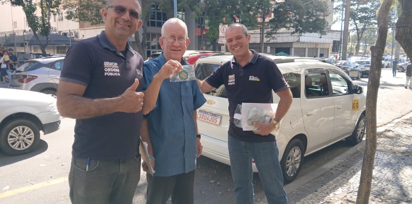 Ordem Pública de VR se aproxima de taxistas e amplia canal de comunicação 